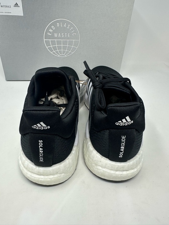 Adidas Solar Glide 4 M Men\'s Running Shoes Size 10.5‎ Black White NEW